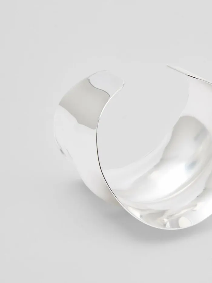 French Connection Wide Open Cuff Silver Women Jewellery