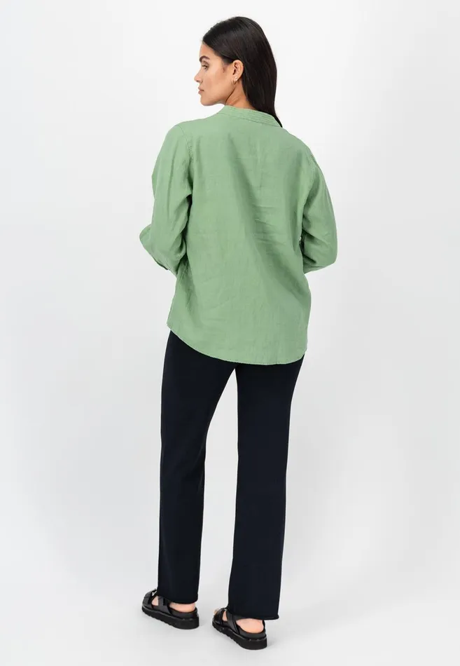 FYNCHHATTON Casual Linen Blouse Blackwhitebright Apricotreed Green Women Blouses FYNCHHATTON Casual Linen Blouse Blackwhitebright Apricotreed Green Women Blouses