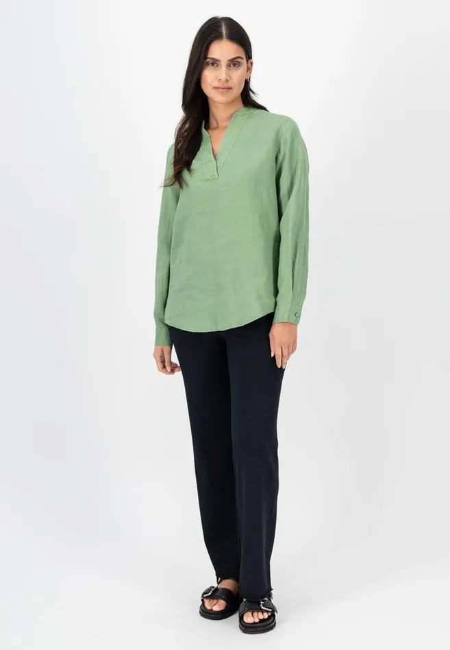 FYNCHHATTON Casual Linen Blouse Blackwhitebright Apricotreed Green Women Blouses FYNCHHATTON Casual Linen Blouse Blackwhitebright Apricotreed Green Women Blouses