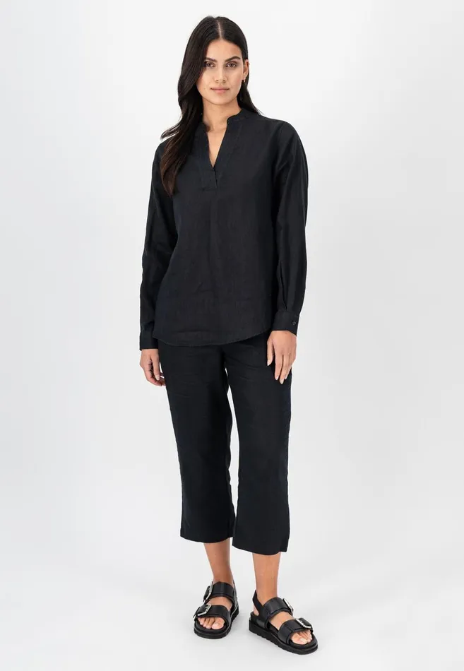 FYNCHHATTON Casual Linen Blouse Blackwhitebright Apricotreed Green Women Blouses FYNCHHATTON Casual Linen Blouse Blackwhitebright Apricotreed Green Women Blouses