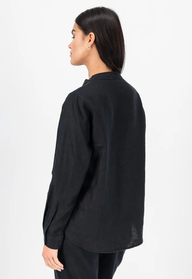 FYNCHHATTON Casual Linen Blouse Blackwhitebright Apricotreed Green Women Blouses FYNCHHATTON Casual Linen Blouse Blackwhitebright Apricotreed Green Women Blouses