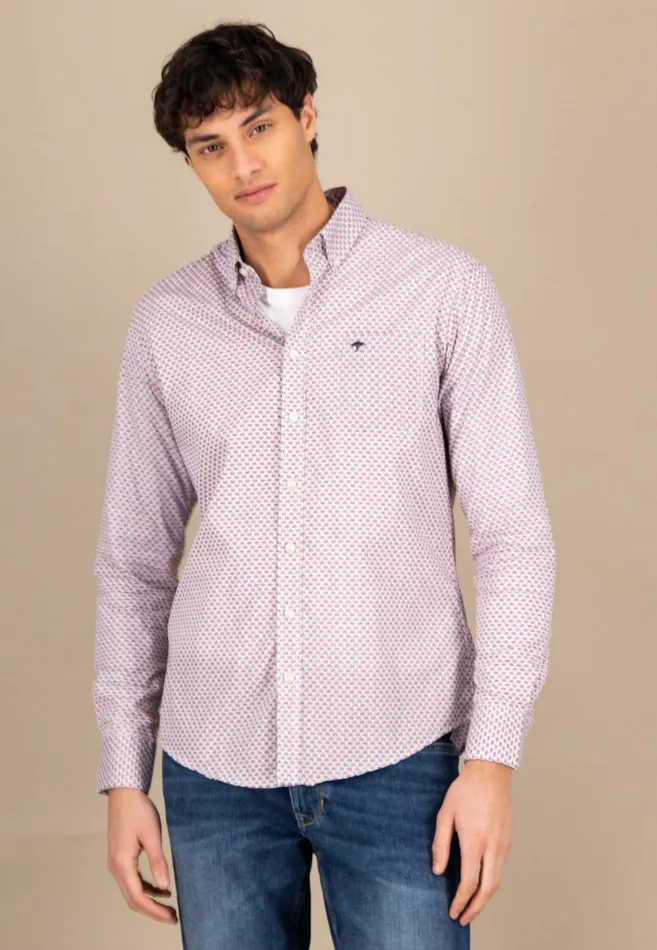 FYNCHHATTON Cotton Shirt With Point Pattern photos Are Missing Poppy Redturf Greensummer Breeze Men Shirts FYNCHHATTON Cotton Shirt With Point Pattern photos Are Missing Poppy Redturf Greensummer Breeze Men Shirts