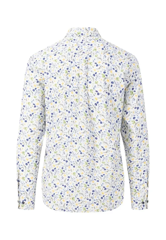 FYNCHHATTON Floral Patterned Shirt With A Casual Kent Collar Pineapple Men Sale FYNCHHATTON Floral Patterned Shirt With A Casual Kent Collar Pineapple Men Sale
