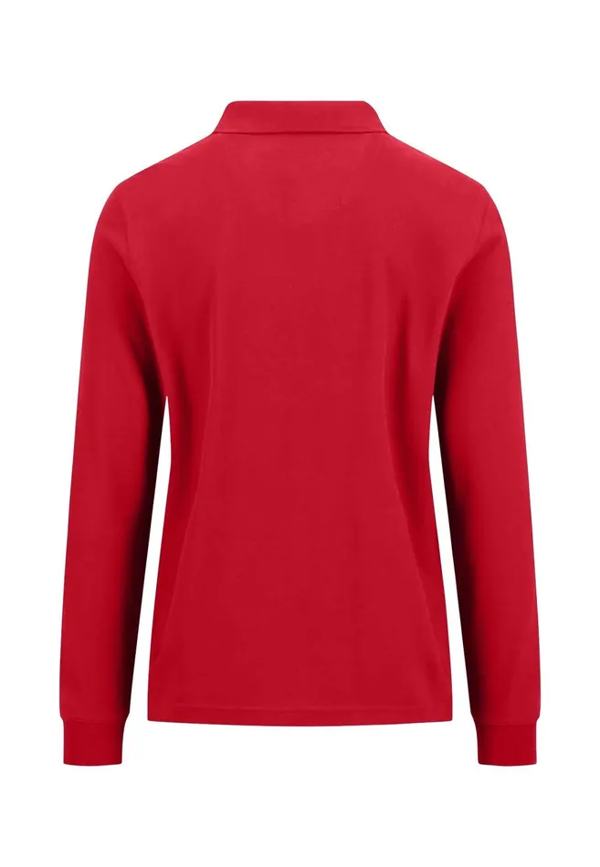 FYNCHHATTON Long Arm Polo Shirt Made Of Cotton Poppy Rednavymidnight Men Polo Shirt