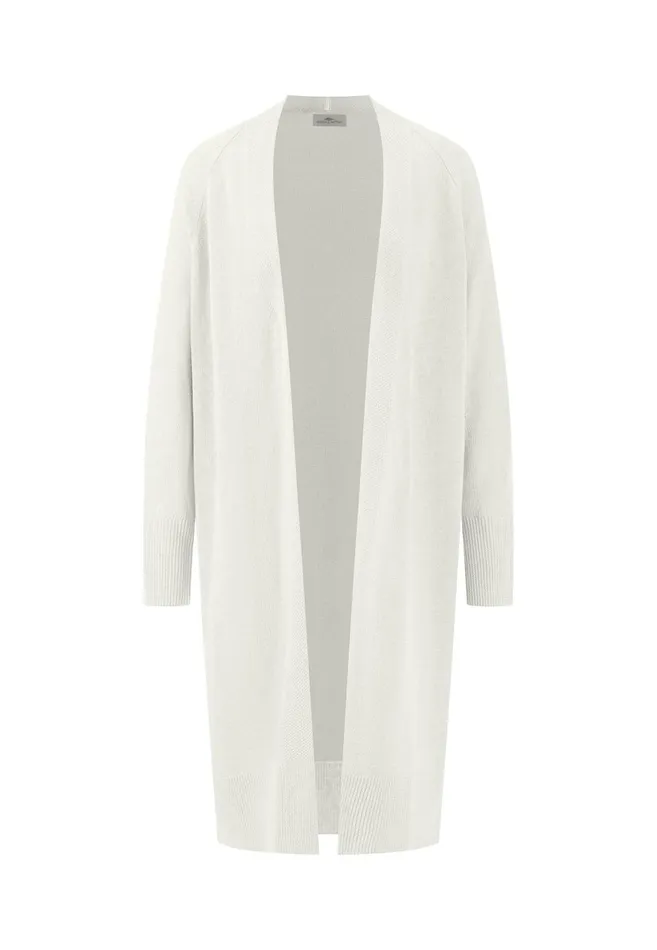FYNCHHATTON Long Cardigan From Linen Reed Greensafari Beigebright Apricotblackmilk Women Cardigan