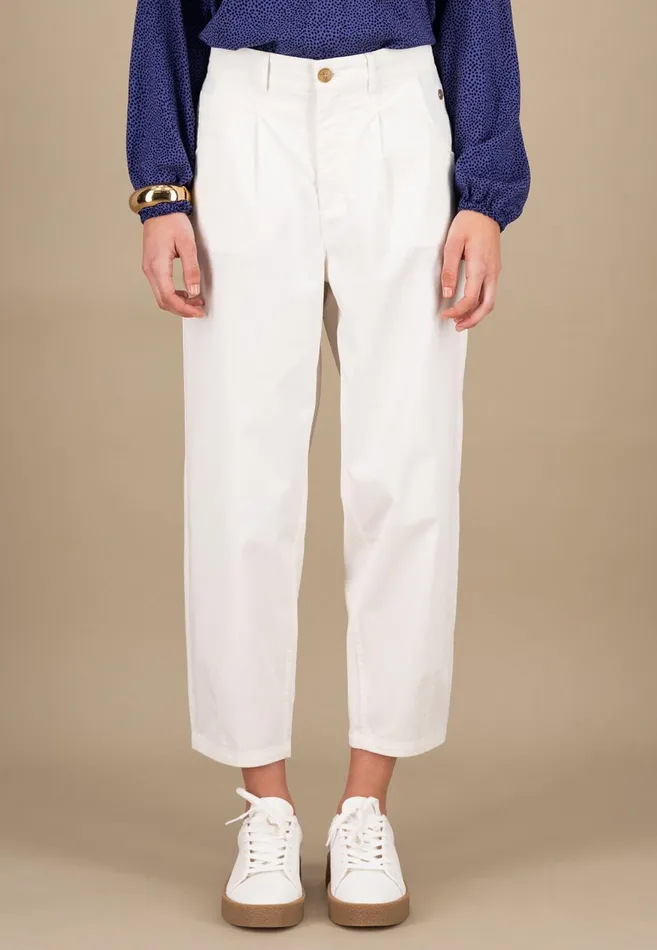 FYNCHHATTON Pants New 25034120 Milk Women Pants