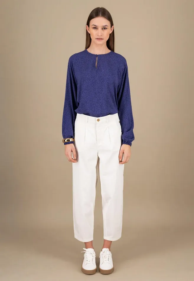 FYNCHHATTON Pants New 25034120 Milk Women Pants