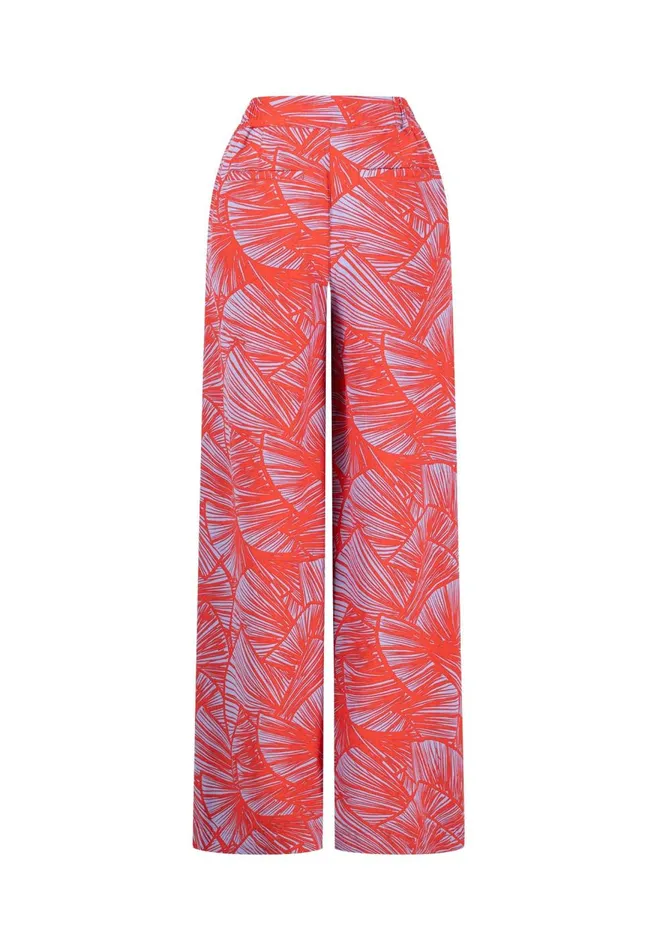 FYNCHHATTON Pants With Summer Patterns Summer Redlight Blue Women Pants