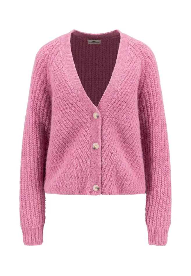 FYNCHHATTON Parting Jacket Made Of Alpaca Wool Mix Mauve Rosemodern Plumwarm Gray Women Cardigan FYNCHHATTON Parting Jacket Made Of Alpaca Wool Mix Mauve Rosemodern Plumwarm Gray Women Cardigan