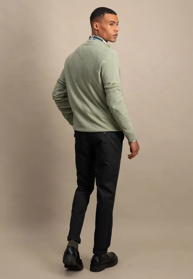 FYNCHHATTON Parting Jacket Made Of Cotton Navyhazelruby Redlight Khakidark Emerald Men Cardigan