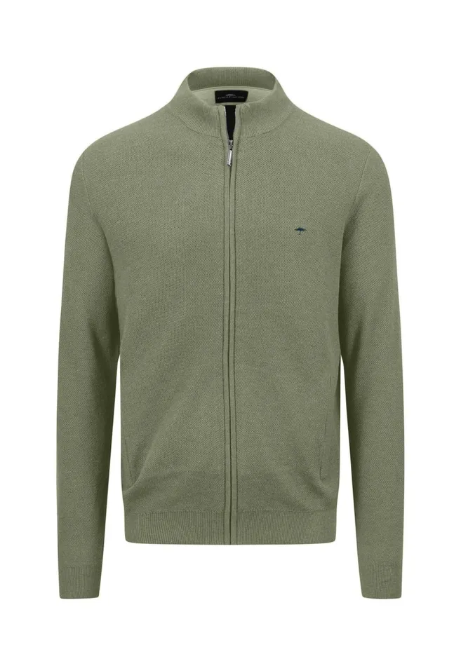 FYNCHHATTON Parting Jacket Made Of Cotton Navyhazelruby Redlight Khakidark Emerald Men Cardigan