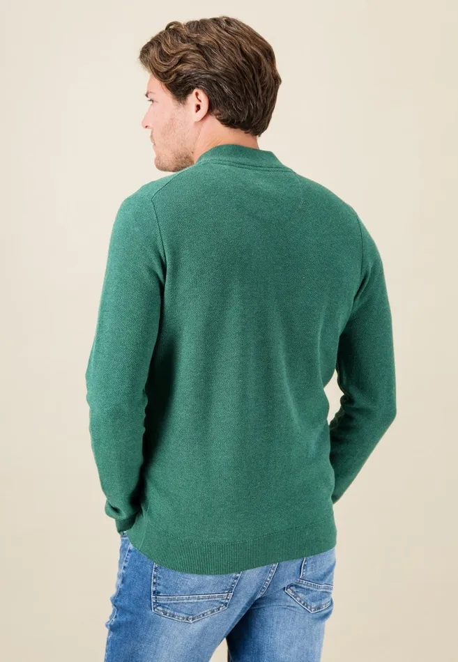 FYNCHHATTON Parting Jacket Made Of Cotton Navyhazelruby Redlight Khakidark Emerald Men Cardigan