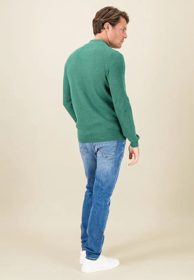FYNCHHATTON Parting Jacket Made Of Cotton Navyhazelruby Redlight Khakidark Emerald Men Cardigan