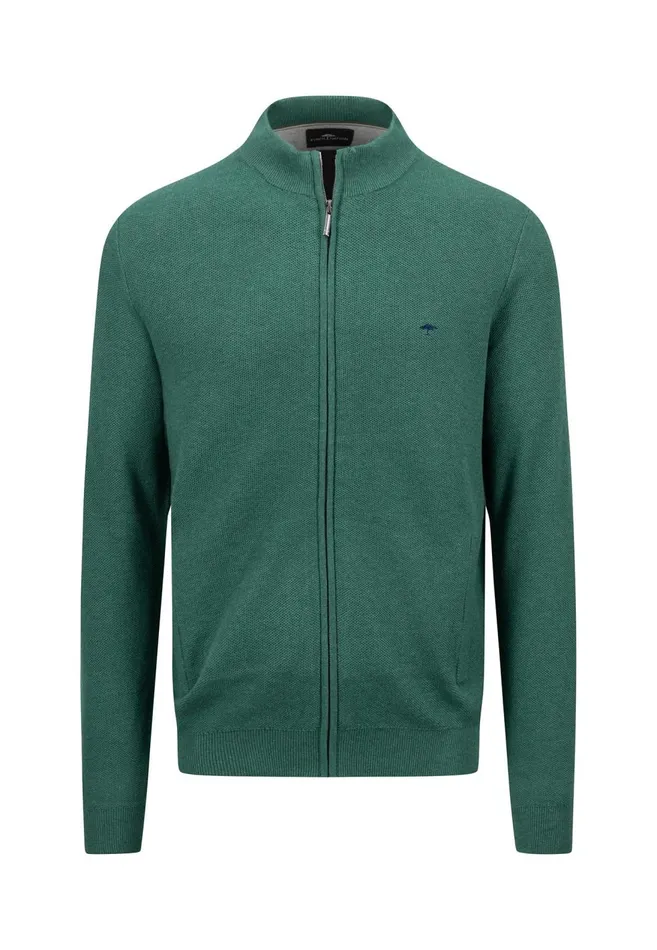 FYNCHHATTON Parting Jacket Made Of Cotton Navyhazelruby Redlight Khakidark Emerald Men Cardigan