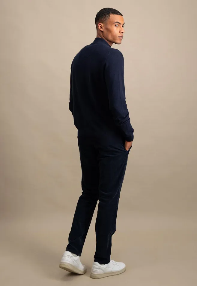FYNCHHATTON Parting Jacket Made Of Cotton Navyhazelruby Redlight Khakidark Emerald Men Cardigan