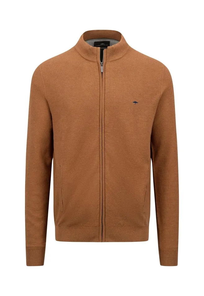 FYNCHHATTON Parting Jacket Made Of Cotton Navyhazelruby Redlight Khakidark Emerald Men Cardigan