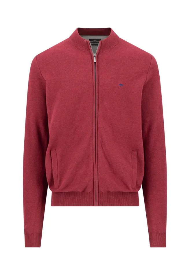FYNCHHATTON Parting Jacket Made Of Cotton Navyhazelruby Redlight Khakidark Emerald Men Cardigan