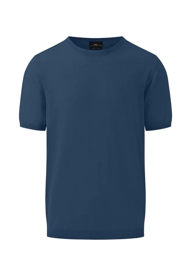 FYNCHHATTON StrickTshirt Made Of Cottonlinen Mix Dusty Olivemidnightoffwhitesummer Breeze Men Tshirts FYNCHHATTON StrickTshirt Made Of Cottonlinen Mix Dusty Olivemidnightoffwhitesummer Breeze Men Tshirts