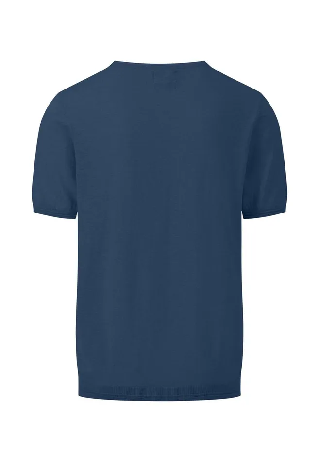 FYNCHHATTON StrickTshirt Made Of Cottonlinen Mix Dusty Olivemidnightoffwhitesummer Breeze Men Tshirts FYNCHHATTON StrickTshirt Made Of Cottonlinen Mix Dusty Olivemidnightoffwhitesummer Breeze Men Tshirts