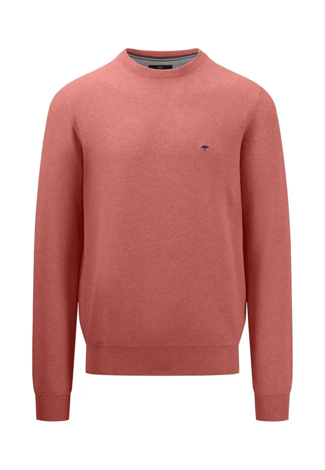 FYNCHHATTON Structural Knit Sweater Papayadusty Olivesoft Greendusty Lavenderazure Men Sweater