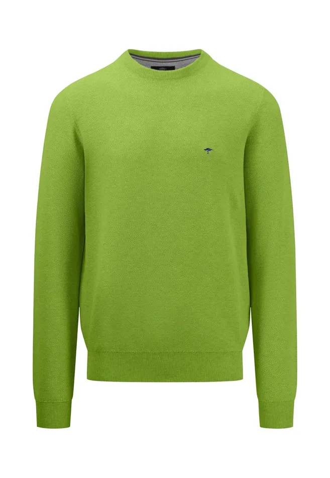 FYNCHHATTON Structural Knit Sweater Papayadusty Olivesoft Greendusty Lavenderazure Men Sweater