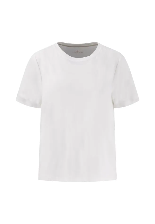 FYNCHHATTON Tshirt CasualFit With A Circular Neckline pictures Are Missing Milkneon Papaya Women Tshirts FYNCHHATTON Tshirt CasualFit With A Circular Neckline pictures Are Missing Milkneon Papaya Women Tshirts