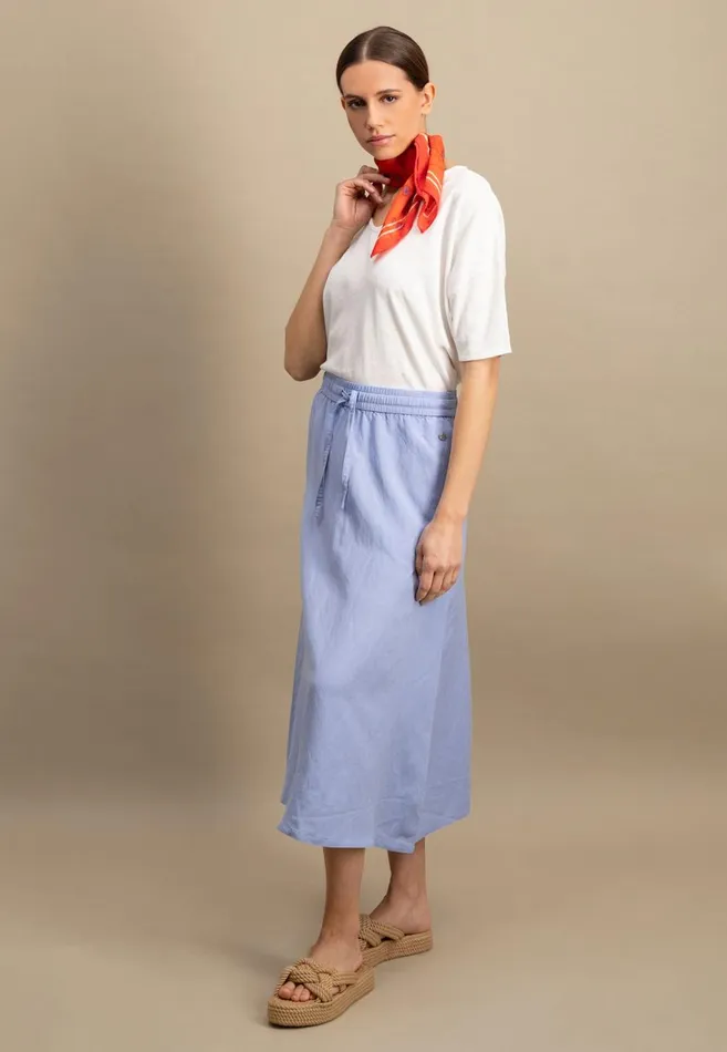 FYNCHHATTON Tshirt With A Stalk Cut In Plain Colors Milksummer Redfresh Rose Women Tshirts