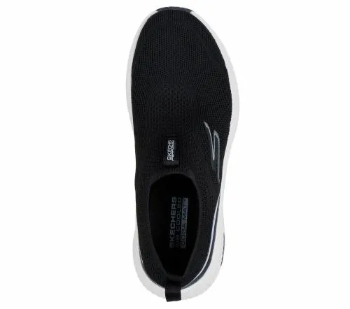 GO RUN Elevate 8211 Cadena Black Gray Women SKECHERS SlipOn