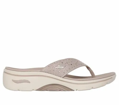 GO WALK Arch Fit 20 Sandal 8211 Claire Taupe Women SKECHERS Sandals