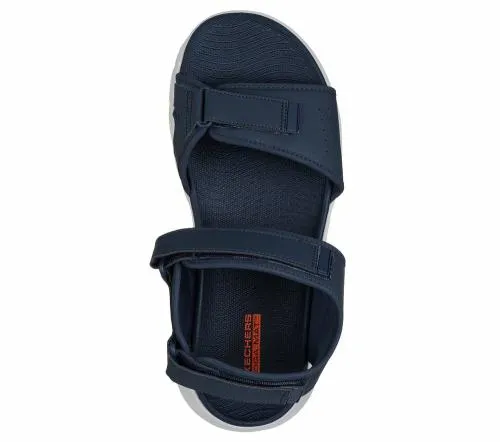 GO WALK Flex Sandal 8211 Antigua Beach Navy Orange Men SKECHERS Sandals