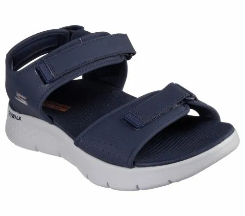GO WALK Flex Sandal 8211 Antigua Beach Navy Orange Men SKECHERS Sandals