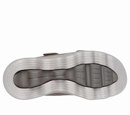 GO WALK Massage Fit 8211 Immerse Dark Taupe Women SKECHERS Sandals