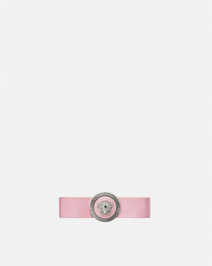 Hair Accessories Women Versace Right Gianni Ribbon Hair Pin Pink