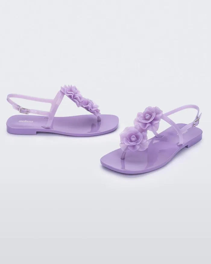 Harmonic Squared Garden Lilac Women Melissa Sandals