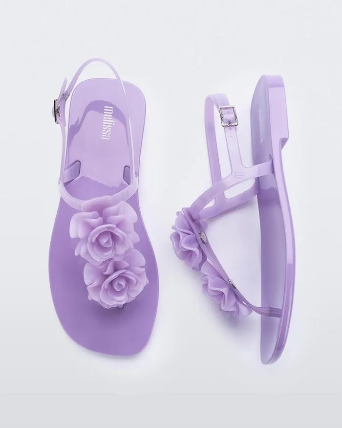 Harmonic Squared Garden Lilac Women Melissa Sandals