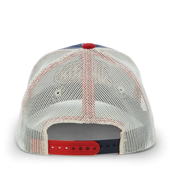 Hats and Caps WomenMen Justin Boots AllAmerican Patch Hat Navy Blue 040blue041