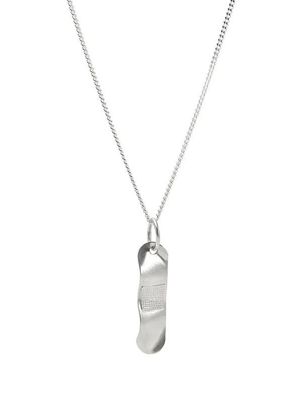 Henrik Vibskov Boutique Bandaid Necklace 8211 Silver Men Necklaces