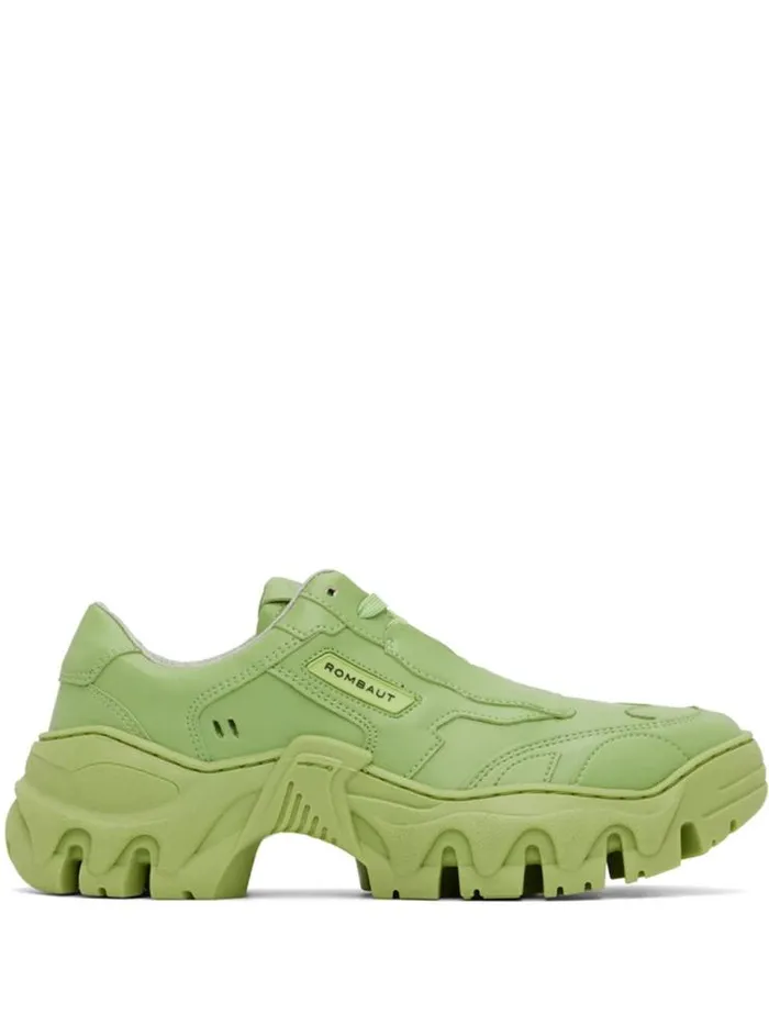 Henrik Vibskov Boutique Boccaccio II Sneaker 8211 Aloe Vera Apple Leather Men Sneakers