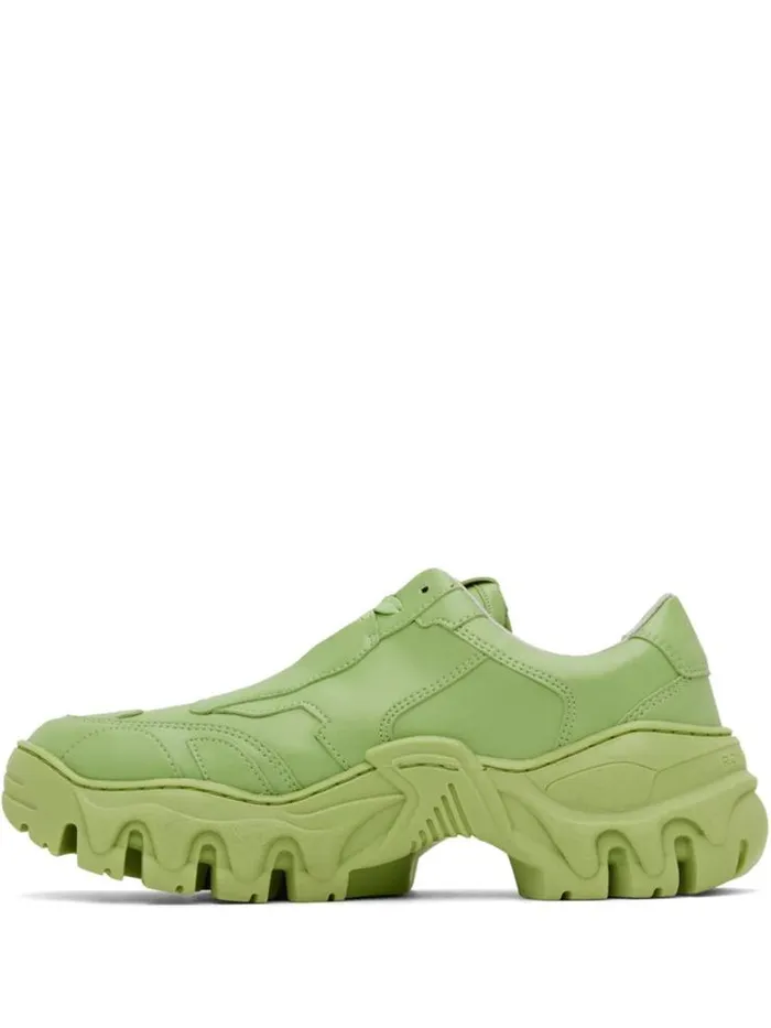 Henrik Vibskov Boutique Boccaccio II Sneaker 8211 Aloe Vera Apple Leather Men Sneakers