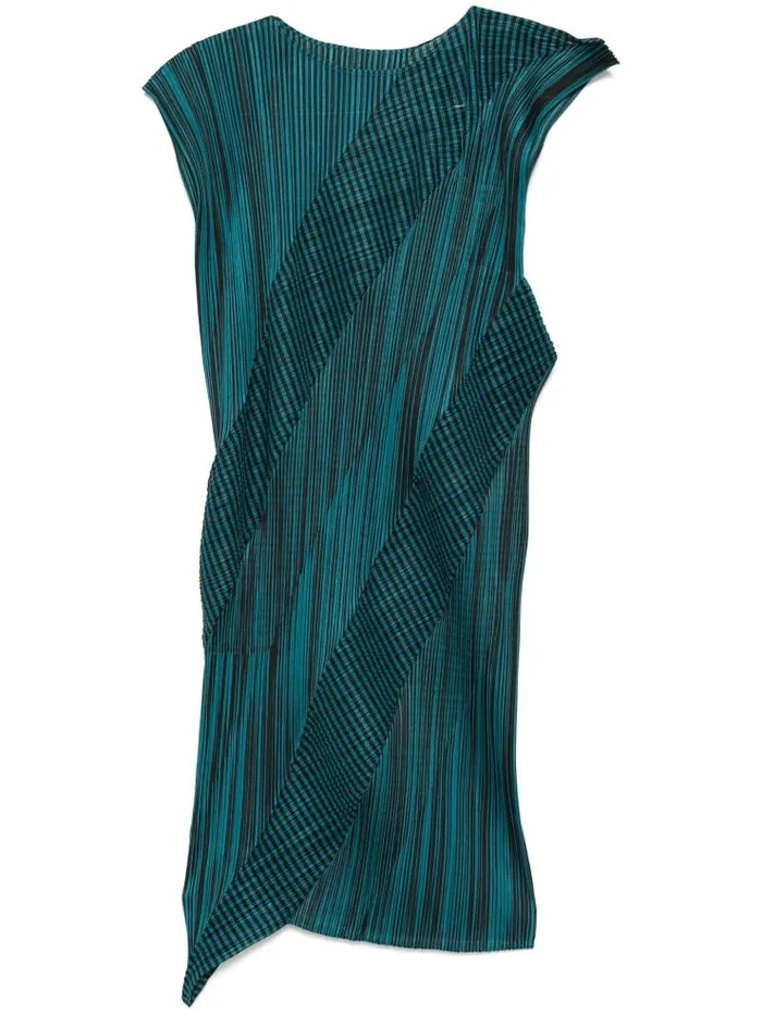 Henrik Vibskov Boutique Cosmic Rays Dress 8211 Blue Green Women Dresses