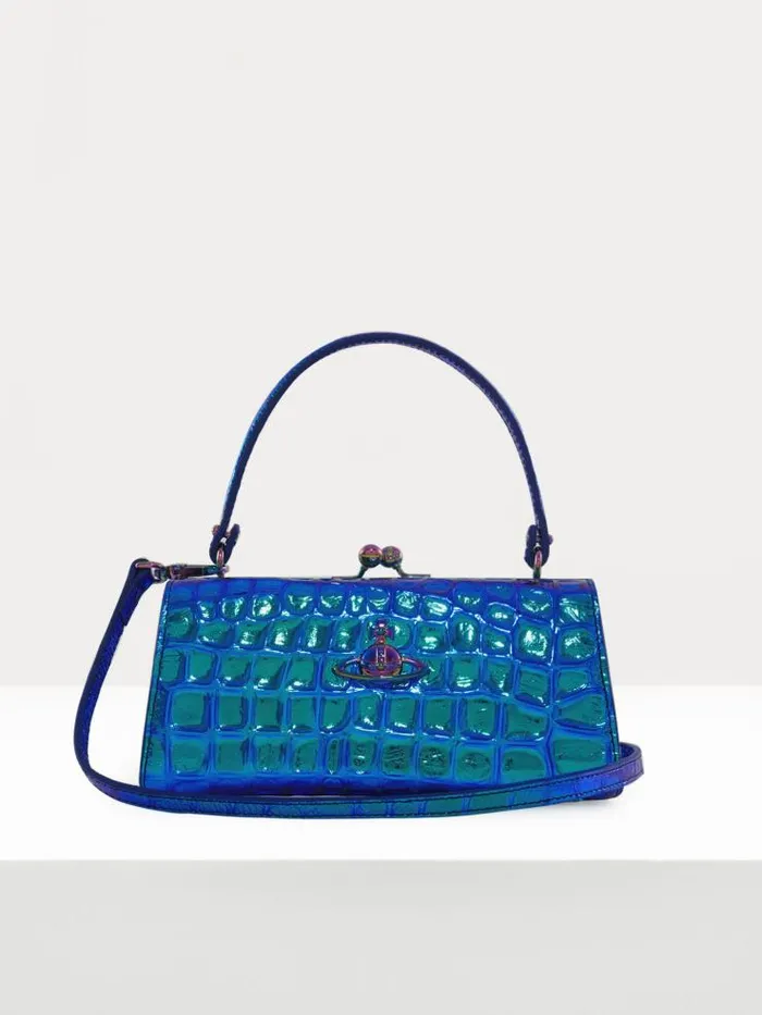 Henrik Vibskov Boutique Doll Xl Frame Purse 8211 Peacock Women Shoulder Bags