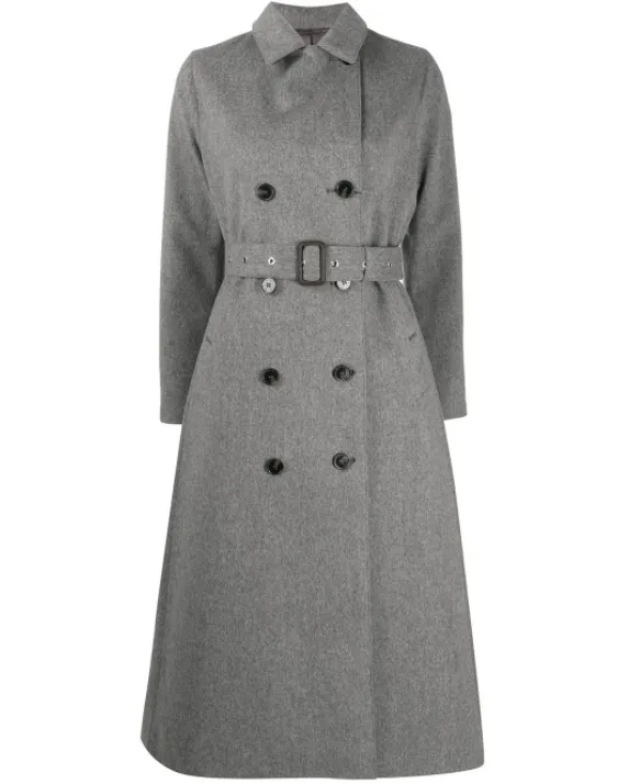 Henrik Vibskov Boutique DoubleBreasted Wool Coat 8211 Grey Women Jackets and Coats Henrik Vibskov Boutique DoubleBreasted Wool Coat 8211 Grey Women Jackets and Coats
