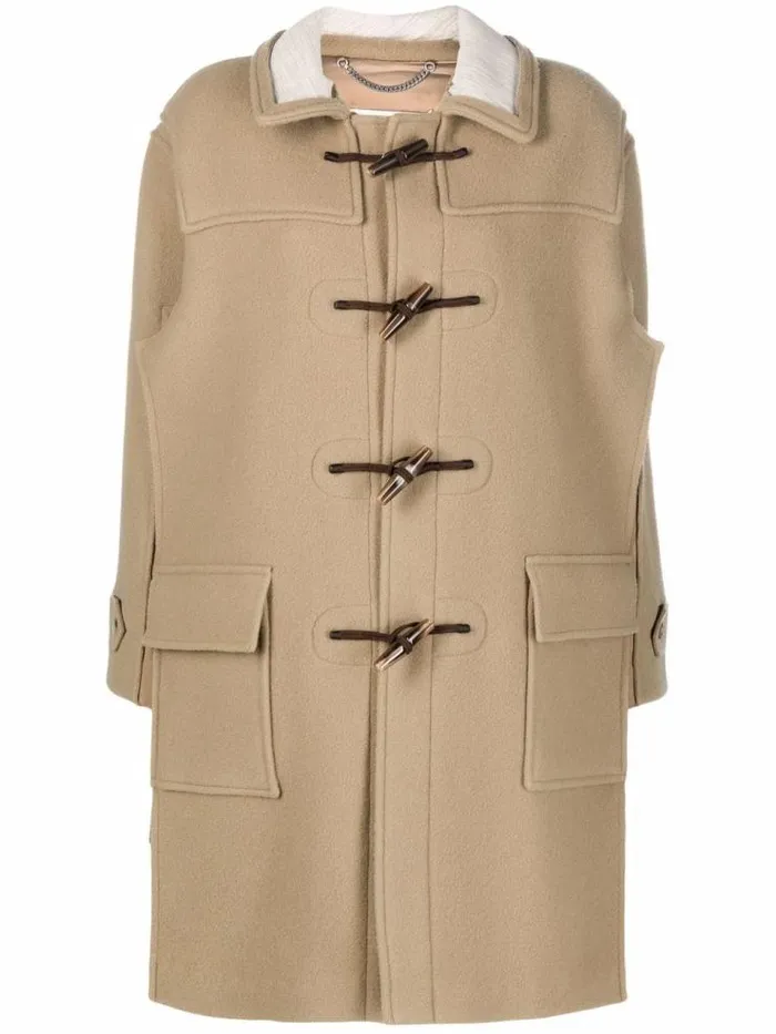 Henrik Vibskov Boutique Duffle Coat 8211 Camel Women Jackets and Coats