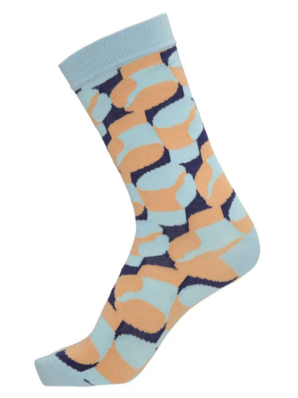 Henrik Vibskov Boutique KO Socks Homme 8211 Blue Sunset Gloves Men Socks