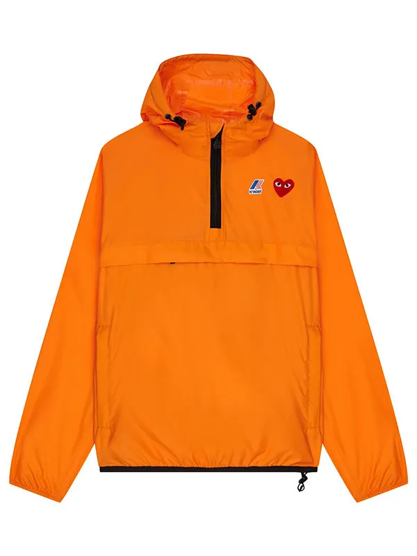 Henrik Vibskov Boutique KWay Anorak 8211 Orange Men Jackets and Coats