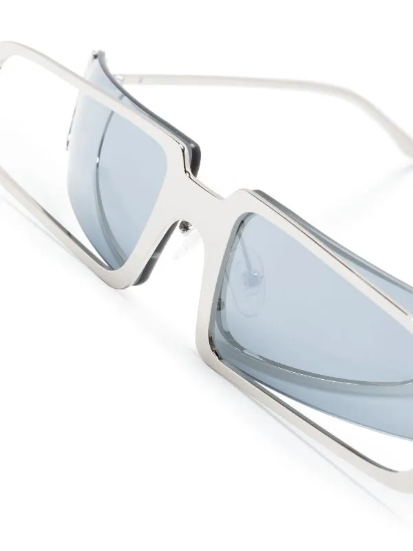 Henrik Vibskov Boutique Link Glasses 8211 Black Silver Men Sunglasses