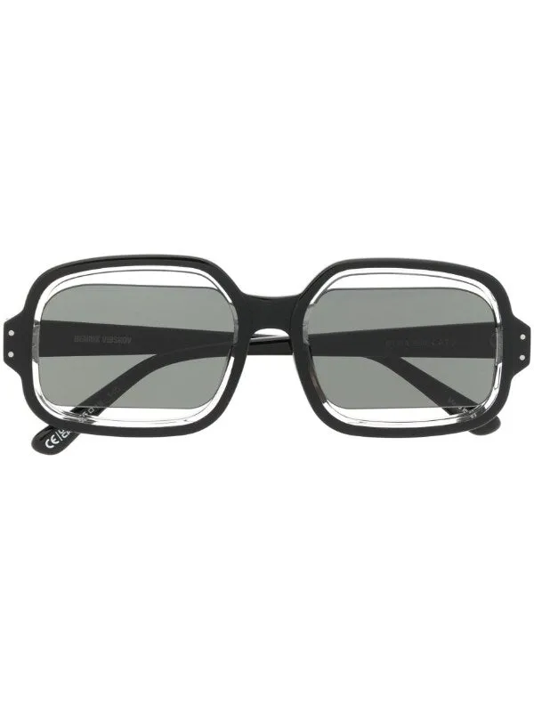 Henrik Vibskov Boutique Olga Glasses 8211 Black Men Sunglasses