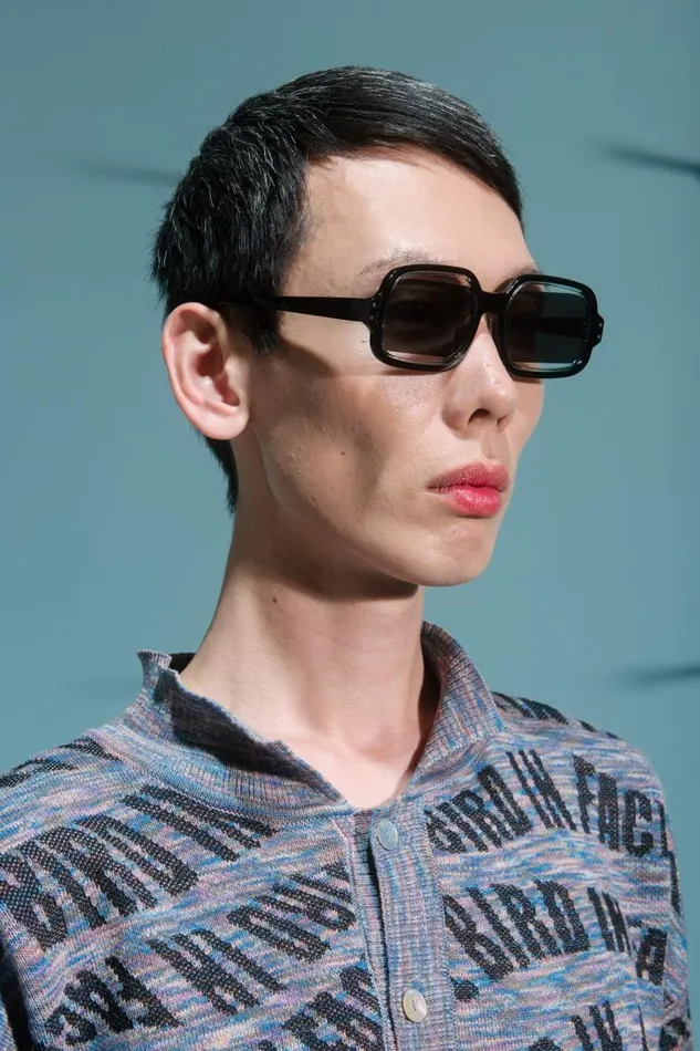 Henrik Vibskov Boutique Olga Glasses 8211 Black Men Sunglasses