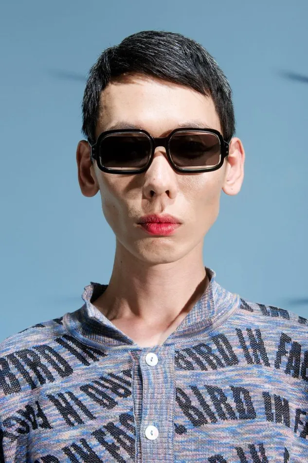 Henrik Vibskov Boutique Olga Glasses 8211 Black Men Sunglasses