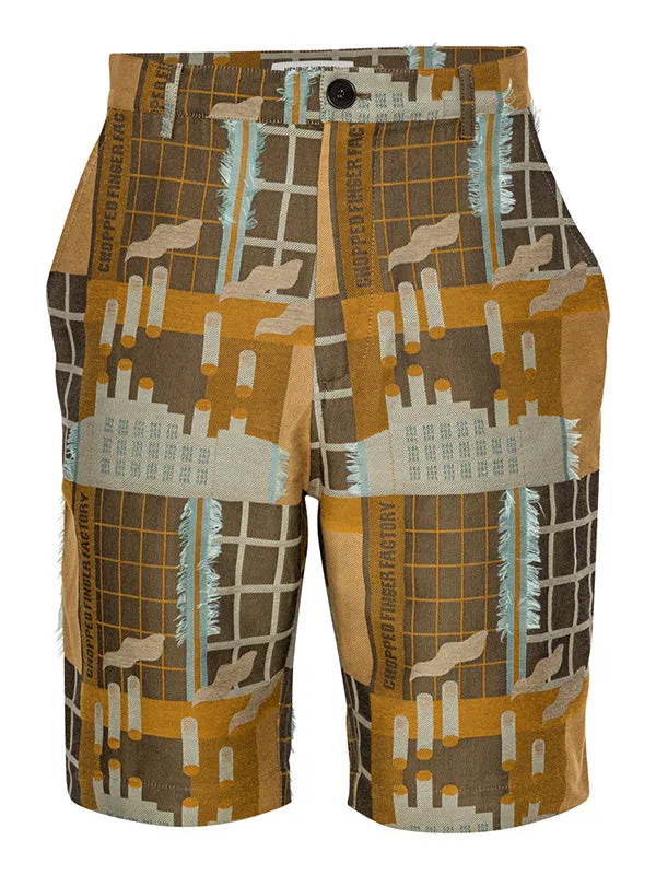 Henrik Vibskov Boutique Participant Shorts 8211 Spice Finger Factory Men Shorts